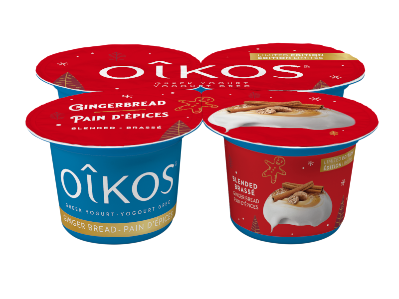 Gingerbread greek yogurt