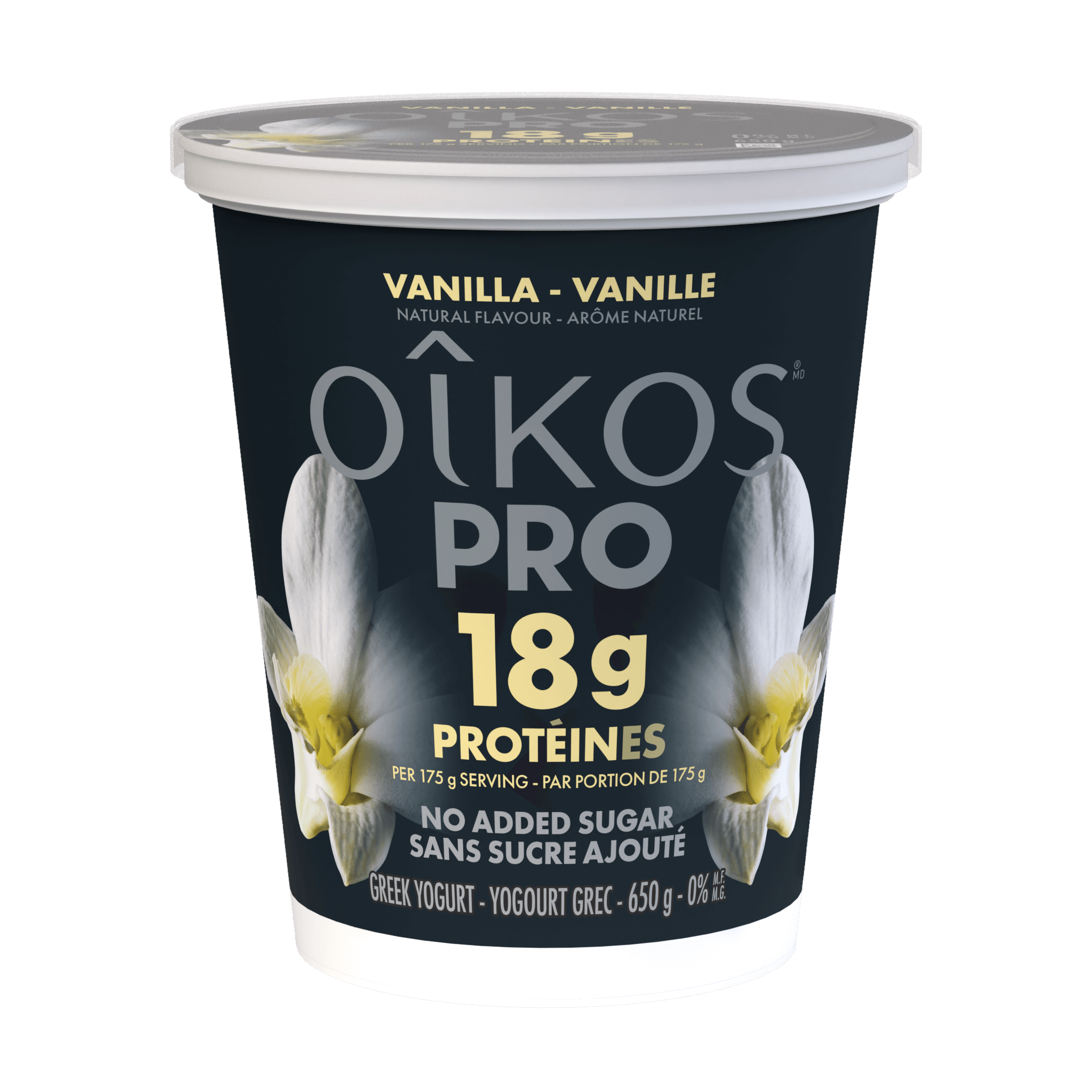 Yogourts protéinés à la vanille - Oikos PROMC en pot