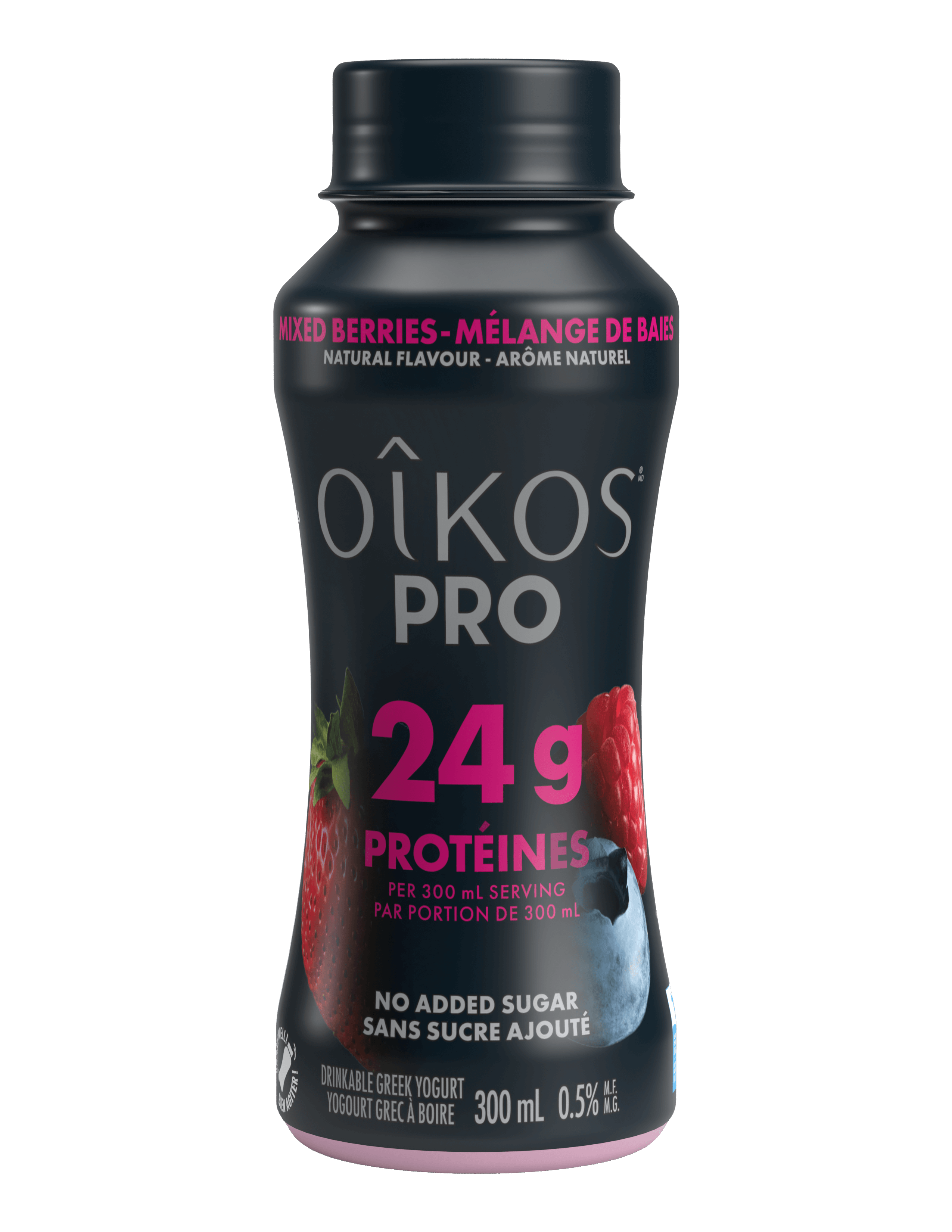 Mixed Berries Flavour OIKOS Pro™ Drinkable yogurt - High Protein Drinks