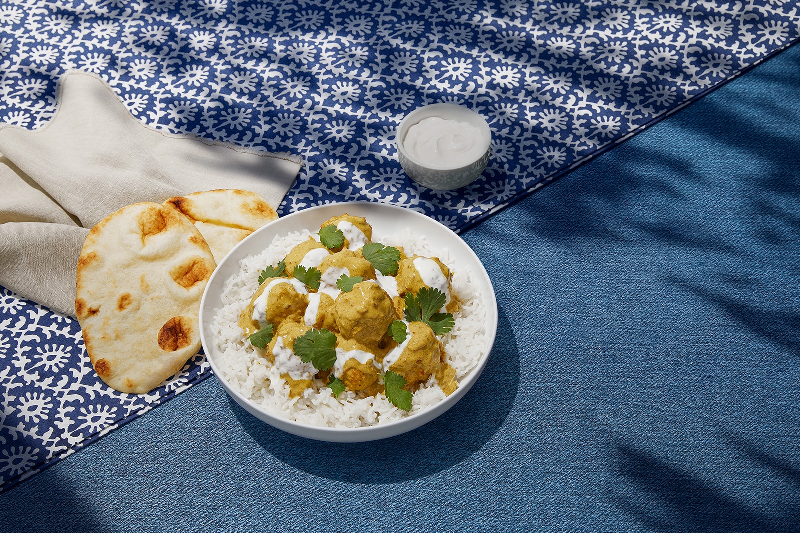 Ultra-creamy “butter chicken” meatballs