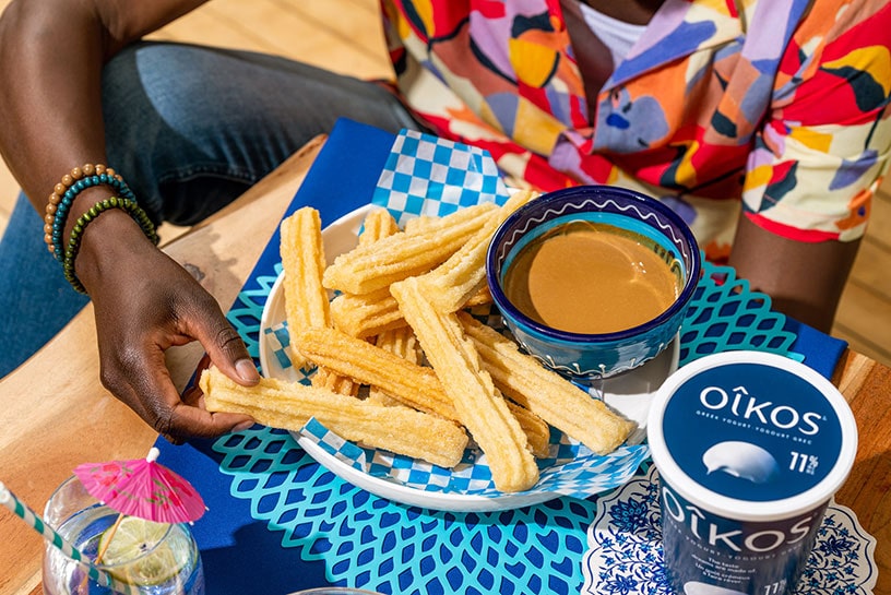 Recette de churros avec leur trempette Dulce de Leche 